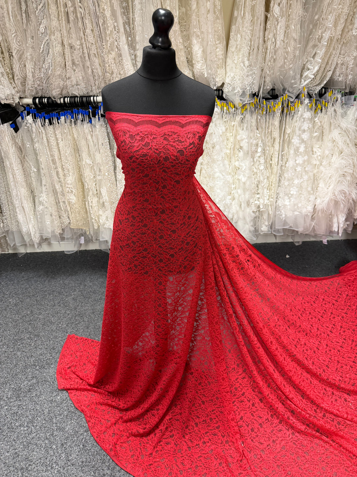 Red and Burgundy Lace Red and Burgundy Lace