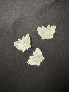 Ivory Butterfly Applique - M4