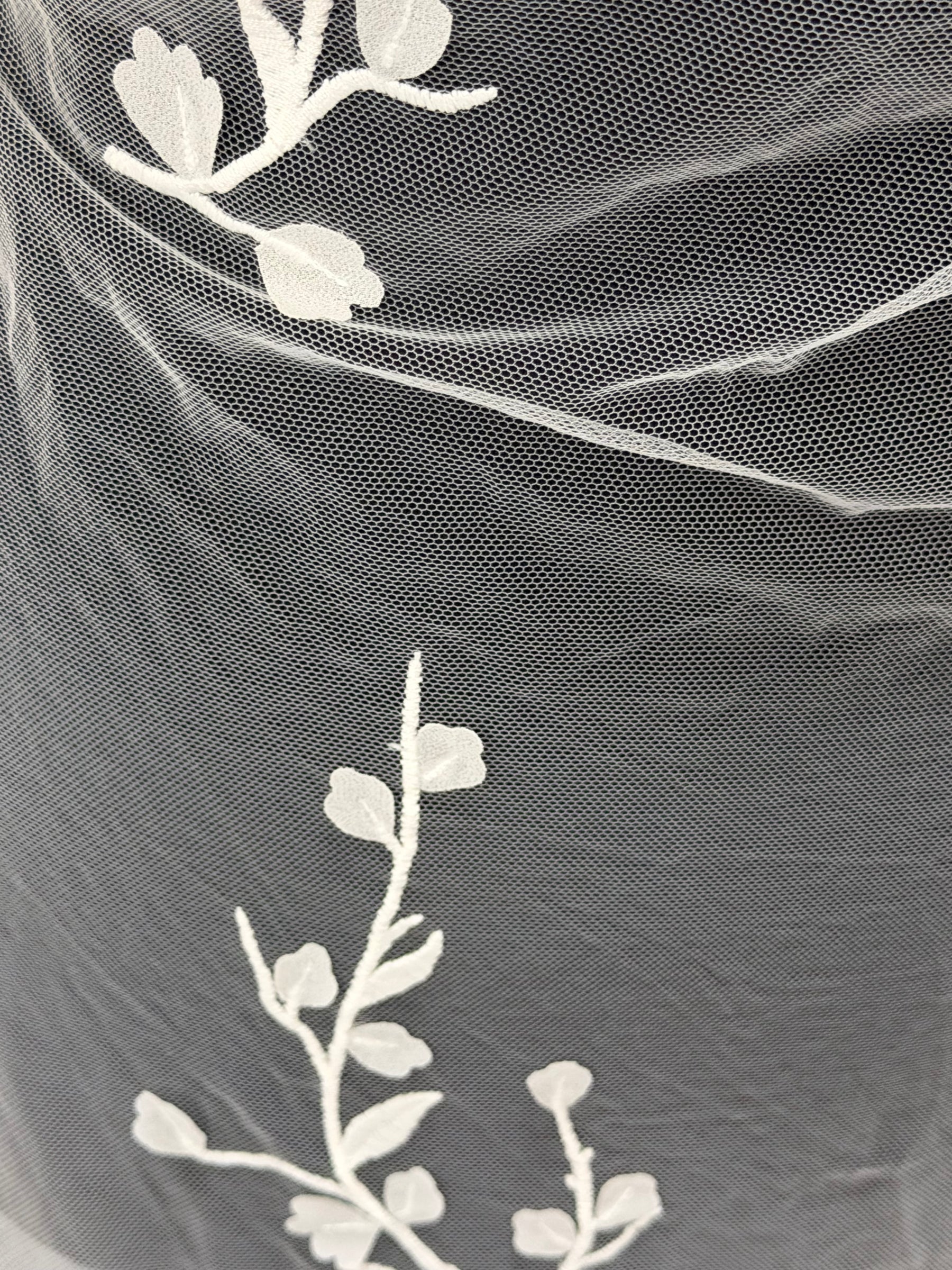 Ivory Embroidery Lace - EB5028