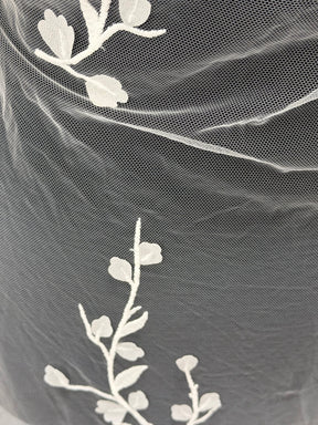 Ivory Embroidery Lace - EB5028
