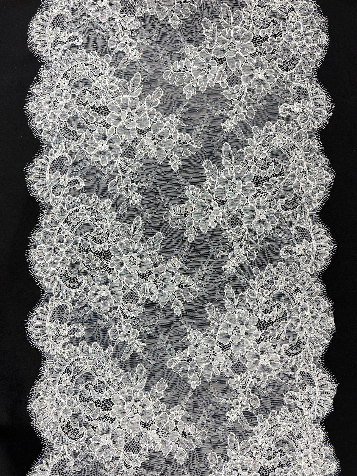 Ivory Corded Lace Trim - Lirin