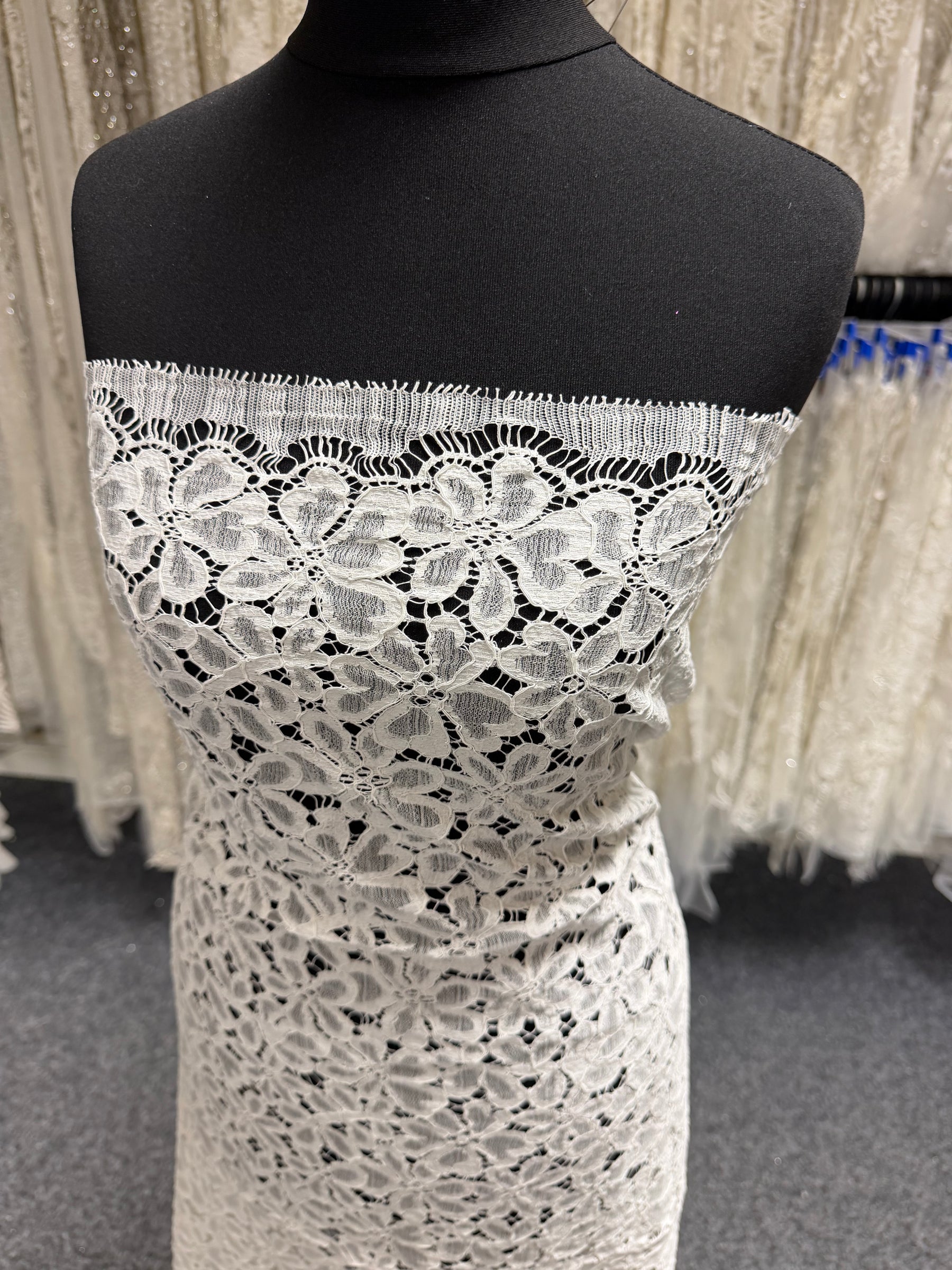Ivory Corded French Lace - LA4006