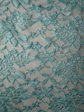 Aqua Raschel Lace - P618