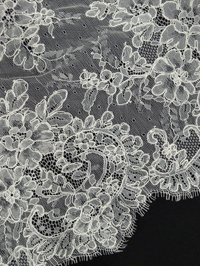 Ivory Corded Lace Trim - Lirin
