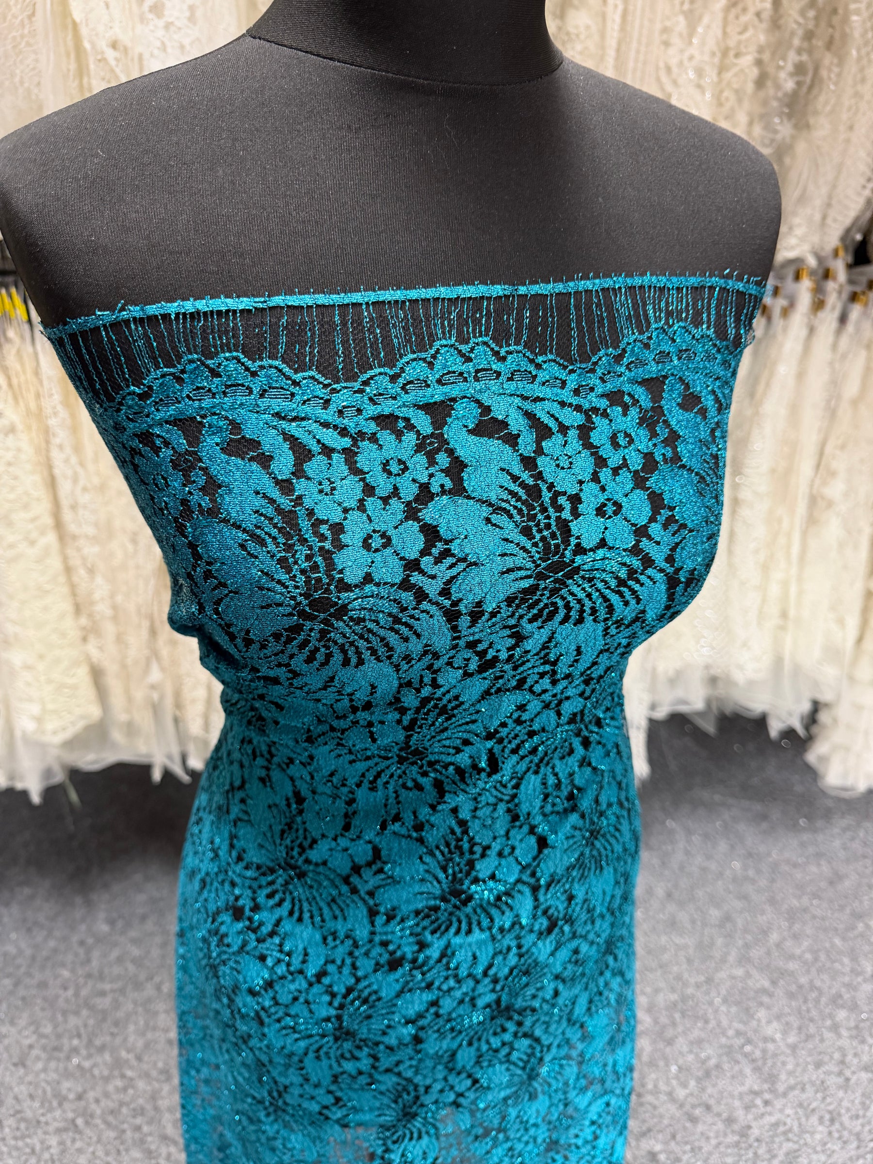 Turquoise French Lace - LA2006
