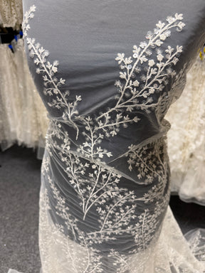 Ivory Sequin Lace - EB3065