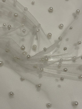 Ivory Pearl Tulle - Folly