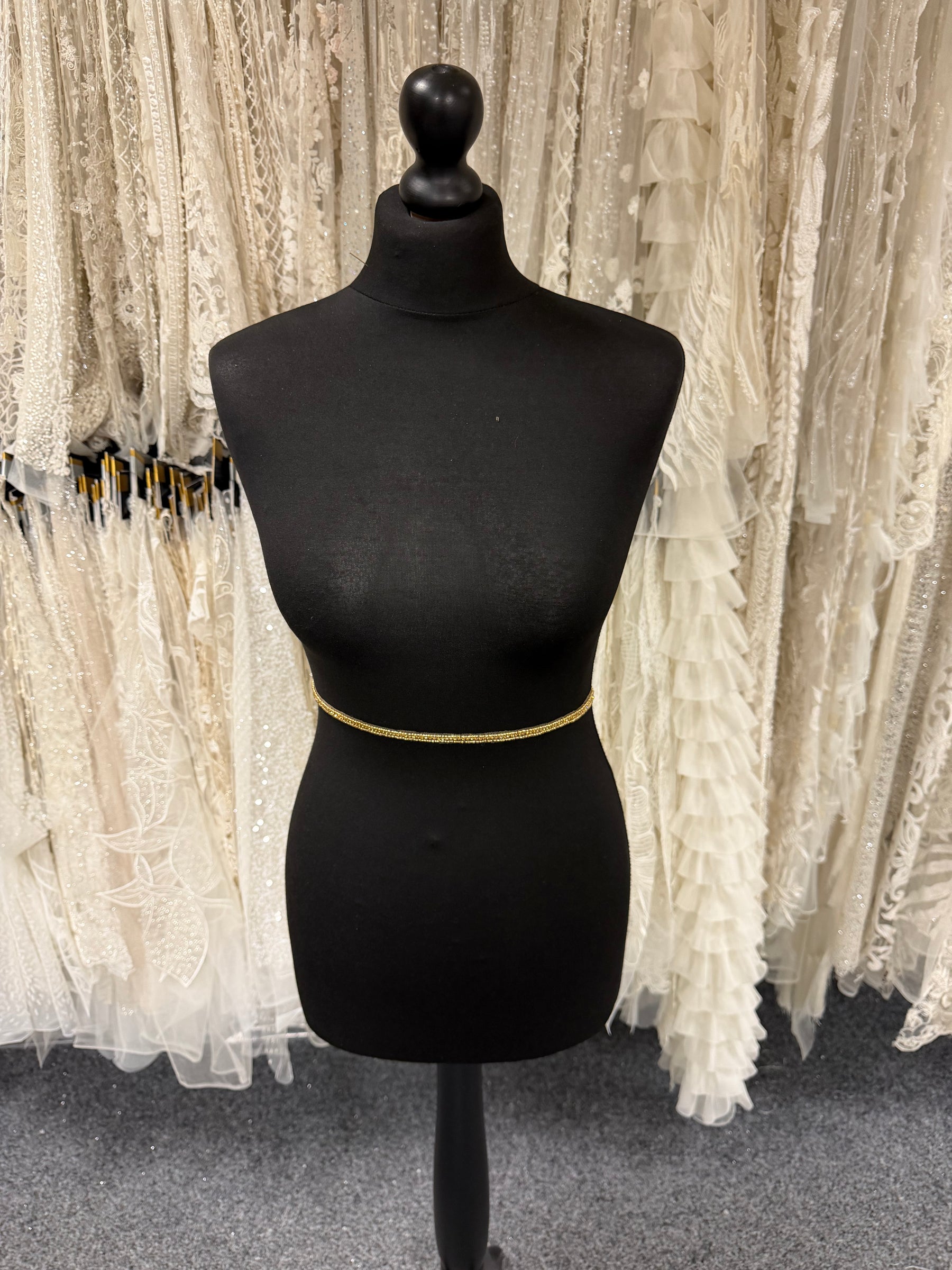 Gold Crystal Edging - EH1018
