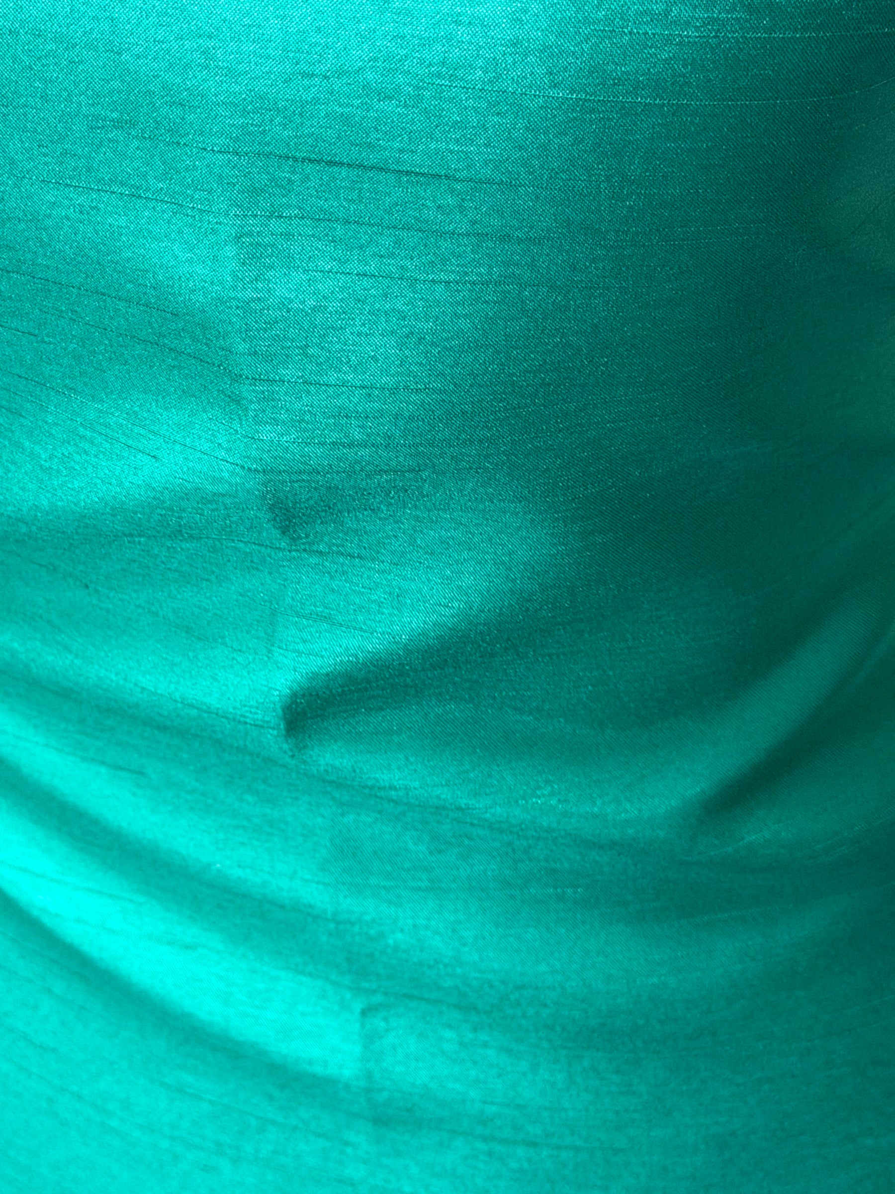 Jade Polyester Satin Backed Dupion - Clarity (P967)