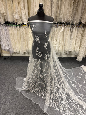 Ivory Beaded Lace - EB1073