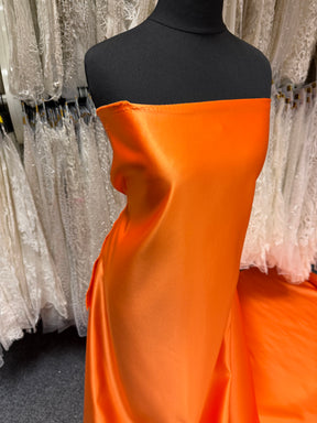 Tangerine Polyester Satin - Contessa (CF)