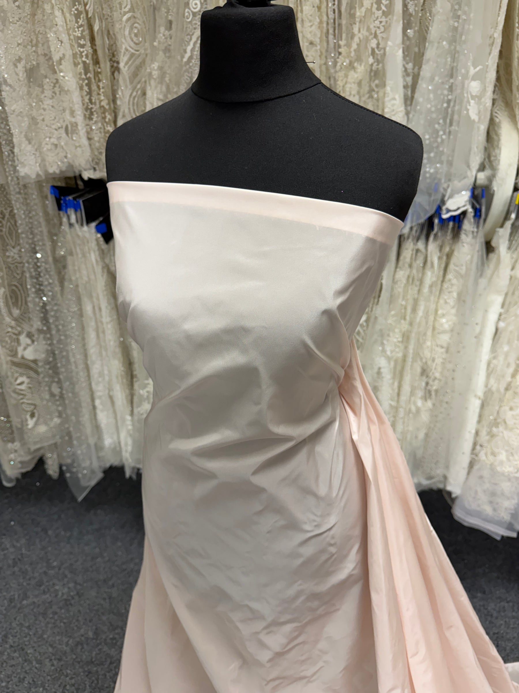 Blush Polyester Taffeta - P599