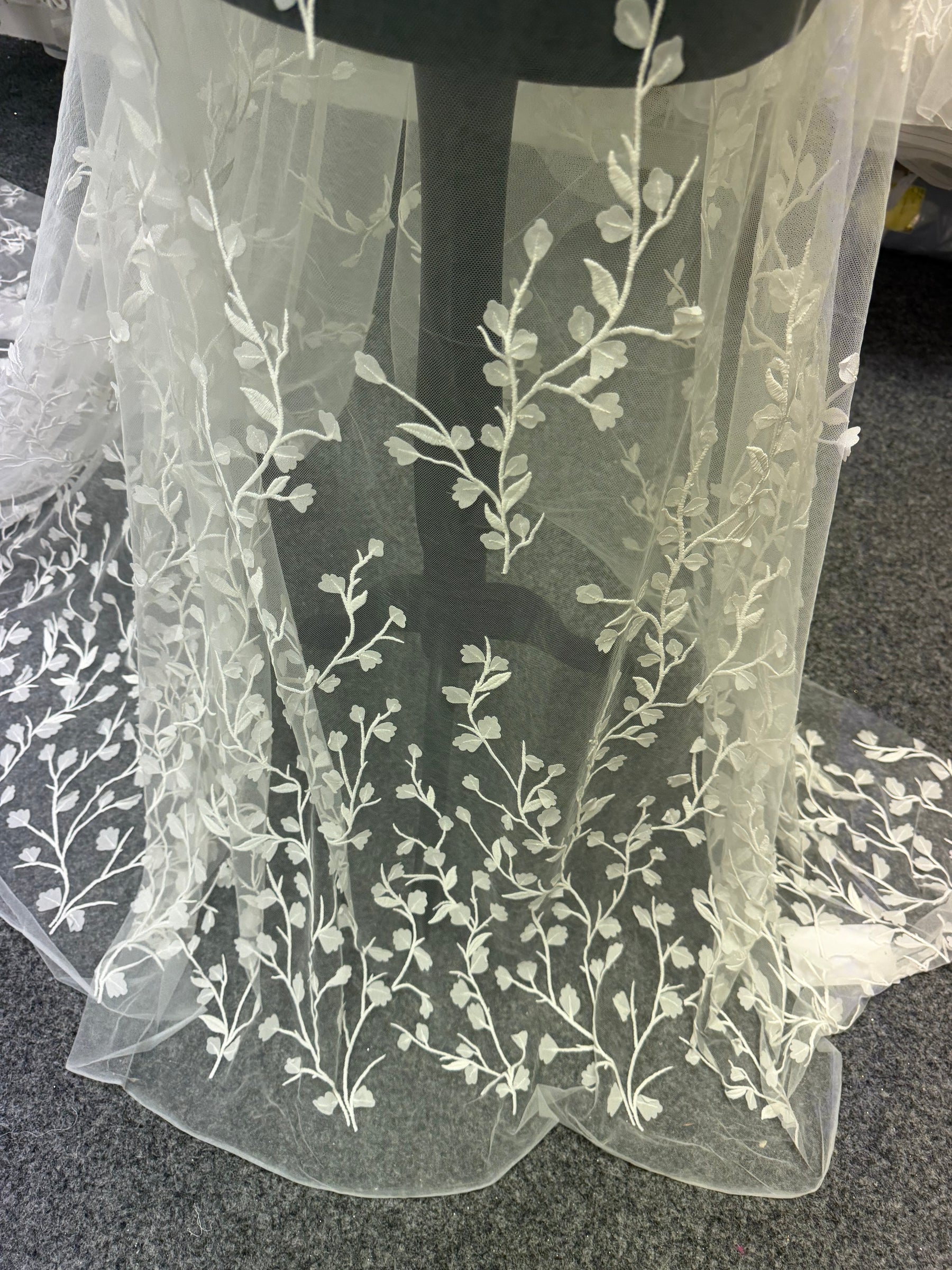 Ivory Embroidery Lace - EB5028