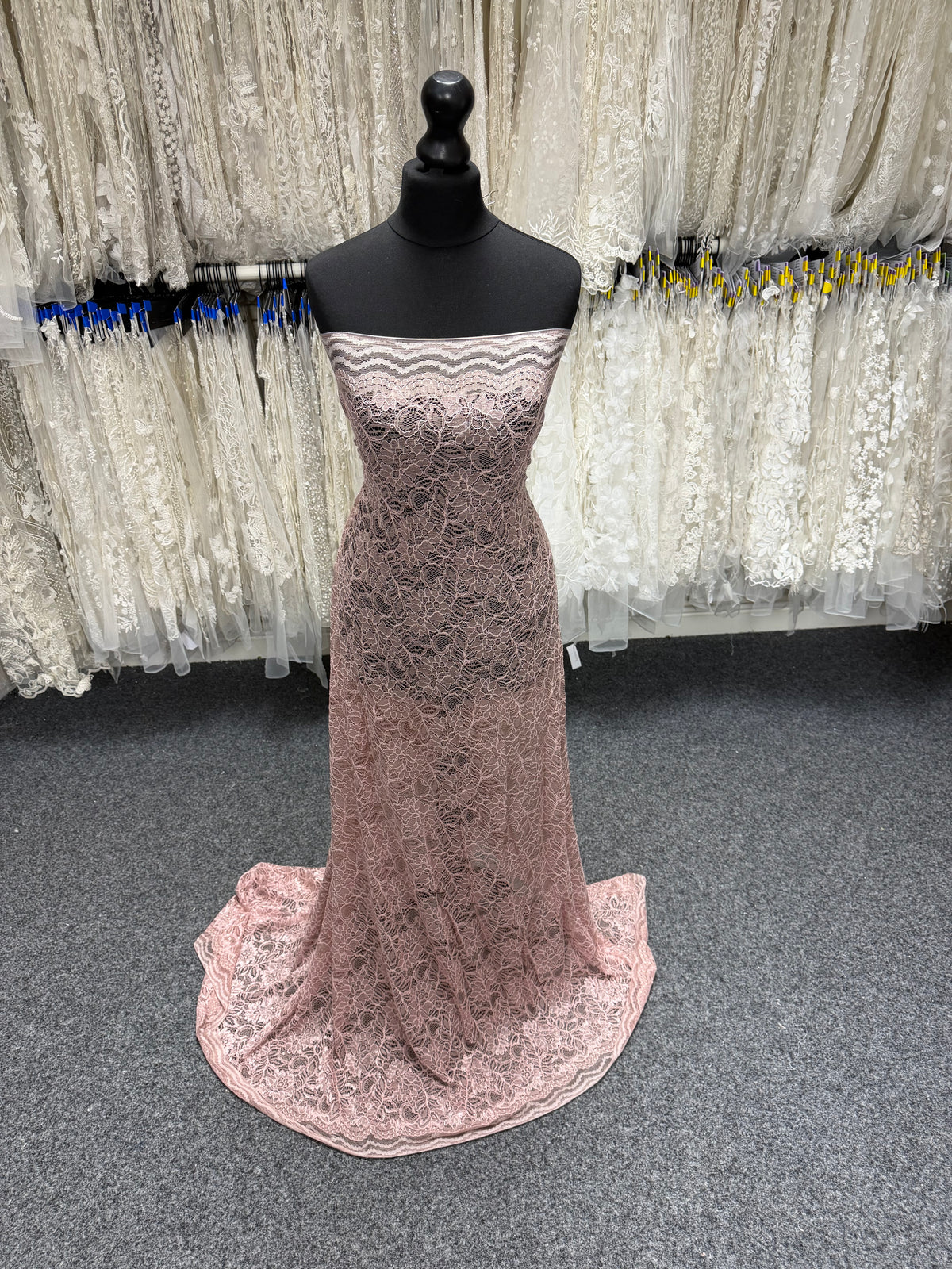 Pink Corded Lace - Tocca