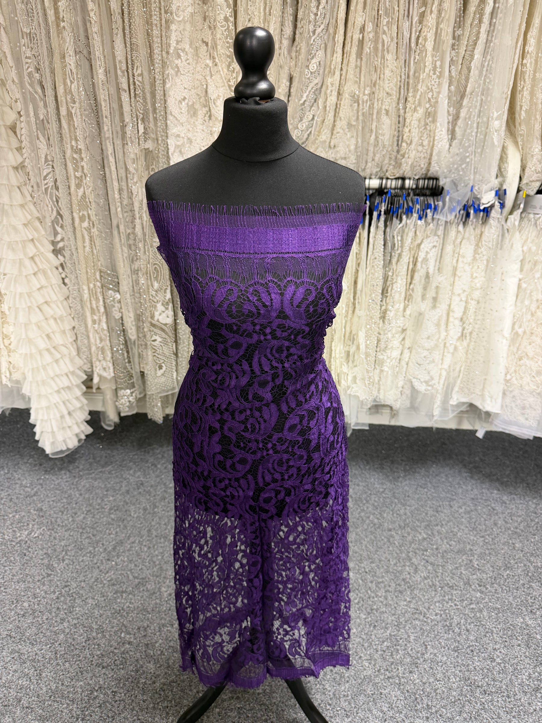 Purple Italian Lace - P883