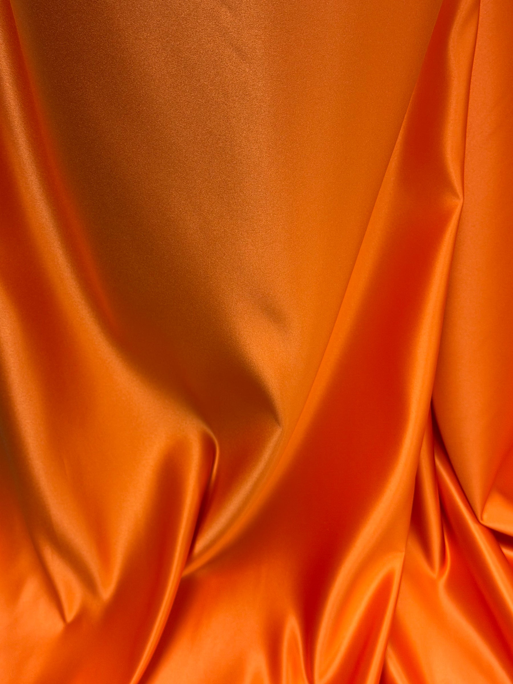 Tangerine Polyester Satin - Contessa (CF)