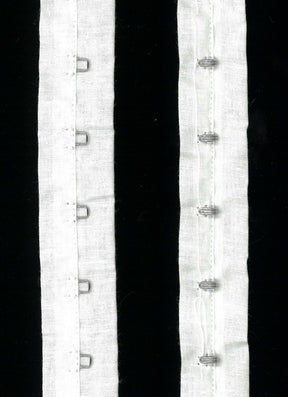 White Hook & Eye Tape - A54