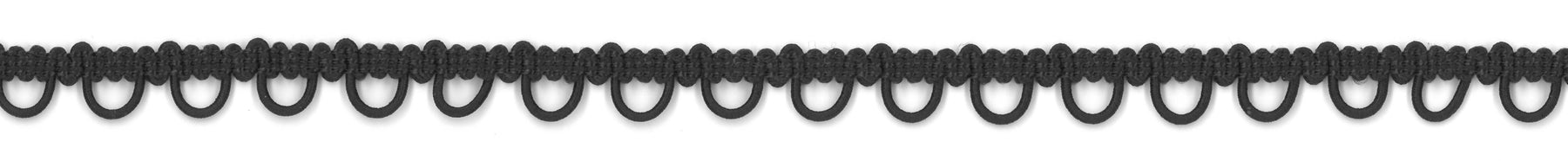 Black Standard Button Looping - A81