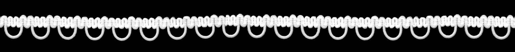 White Standard Button Looping - A81