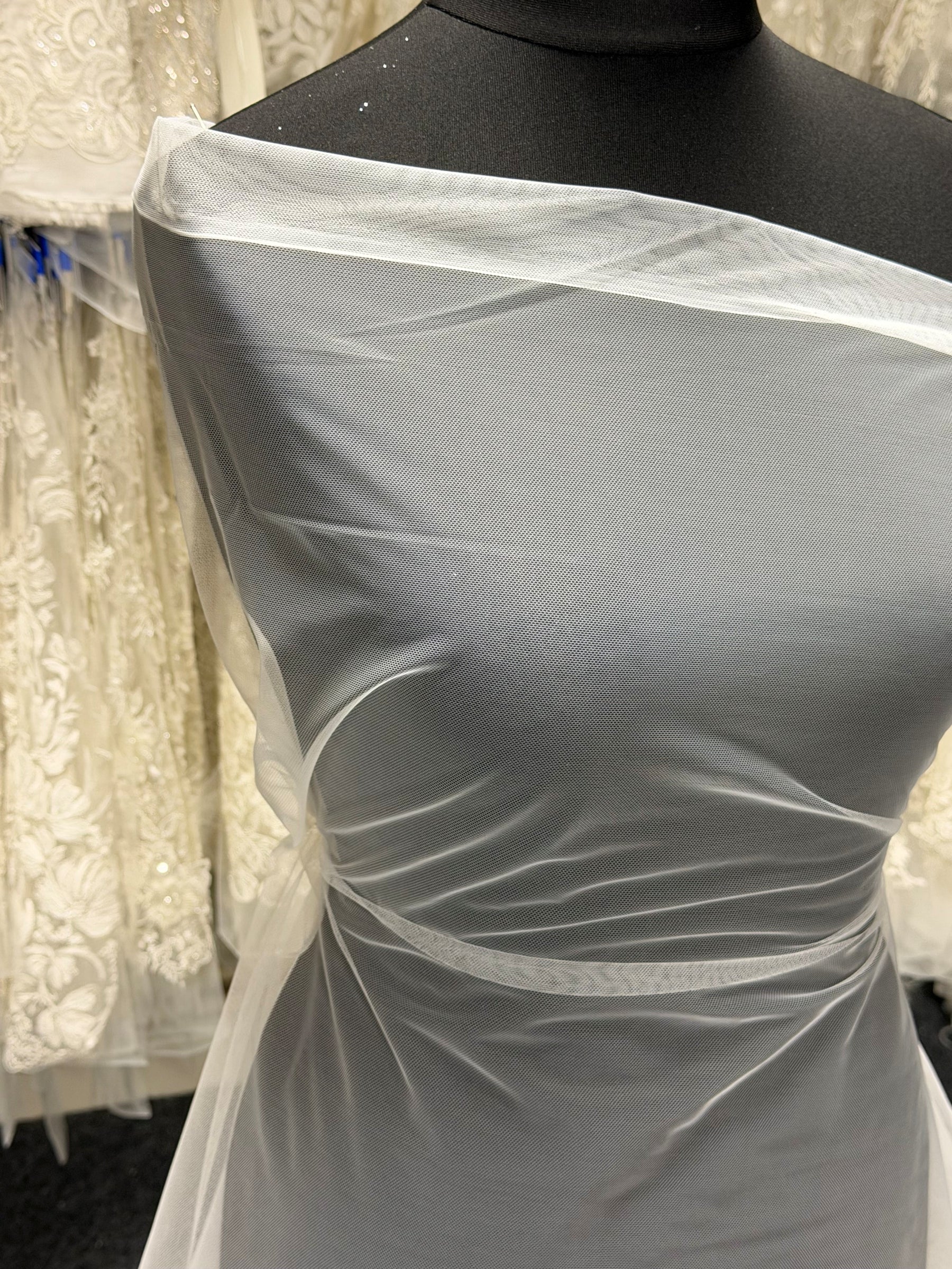 Ivory Stretch Tulle - Alternative