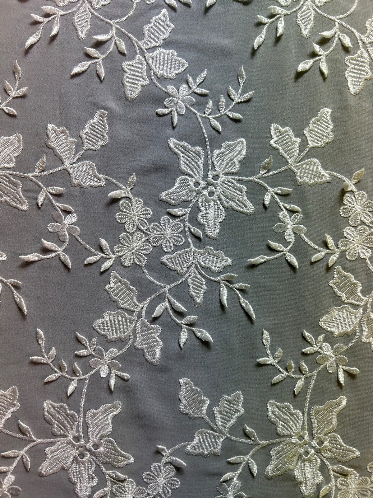 Ivory Chiffon Lace - Arden