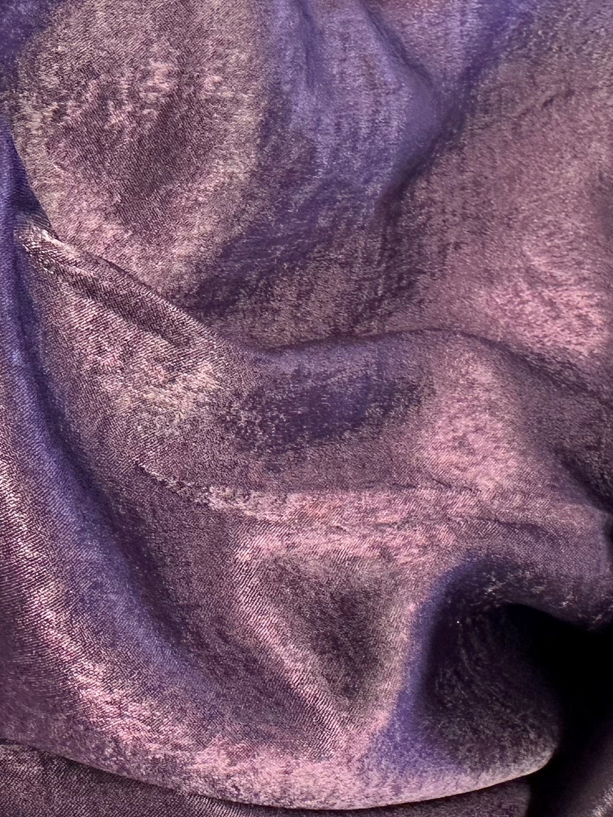 Aubergine Polyester Satin - Purpose