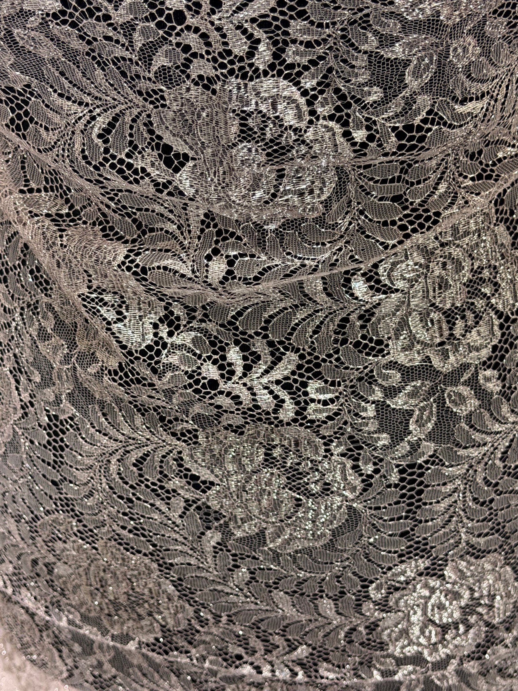 Dusky Pink French Lace - LA2001