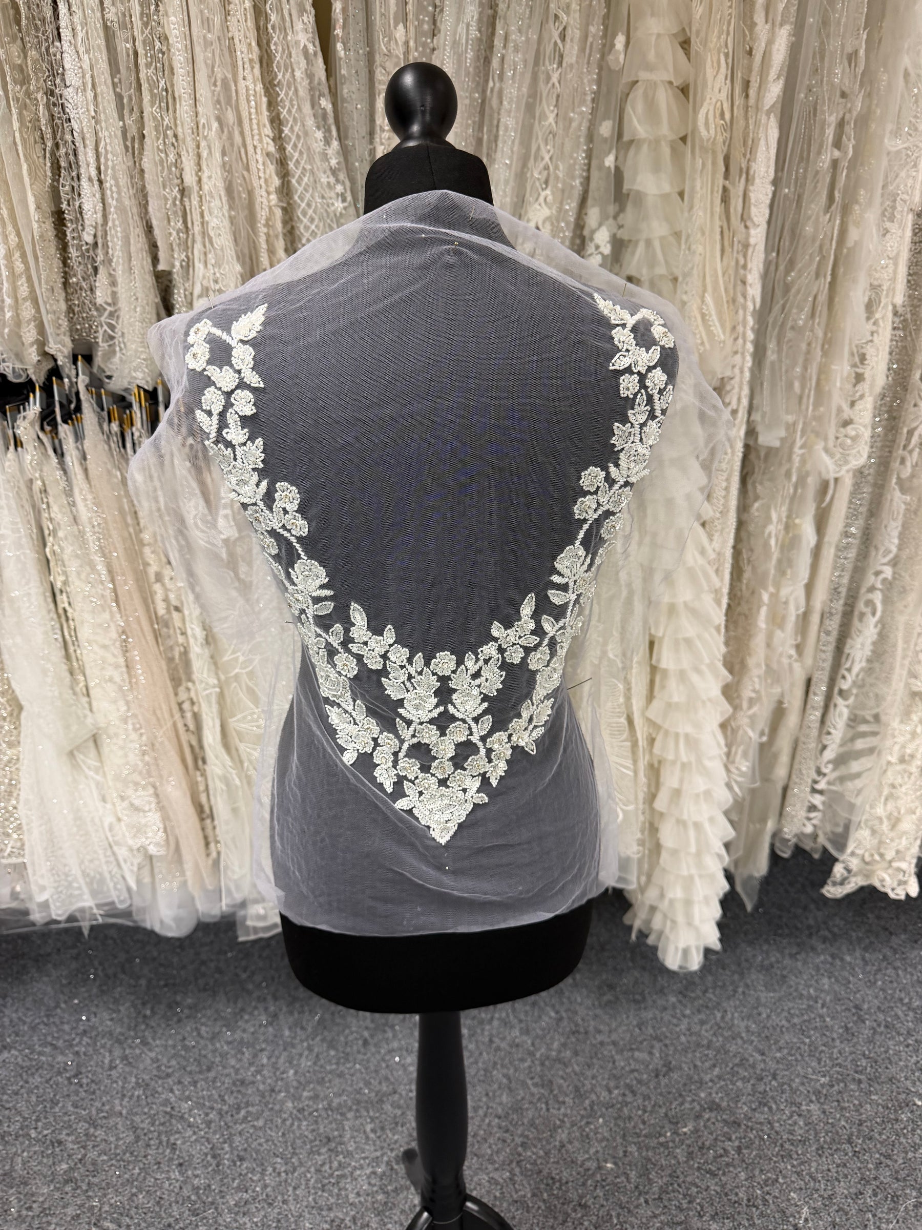 Crystal Beaded Applique - MH1005