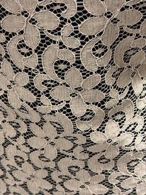 Light Rose Corded French Lace - LA4008