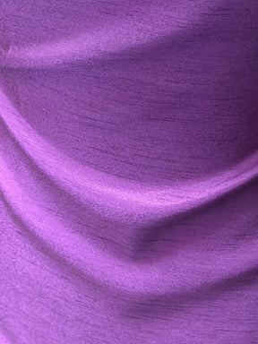 Viola Polyester Satin Backed Dupion - Clarity (P967)
