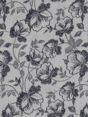 Navy Brocade - BR1002