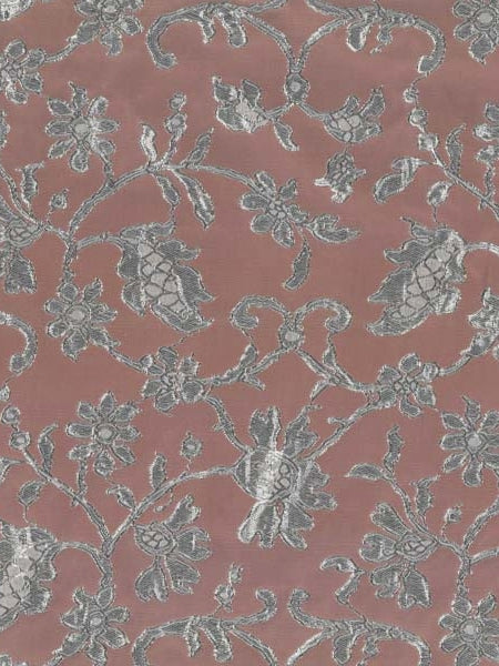 Copper/Ivory/Gold Metallic Jacquard - BR1007
