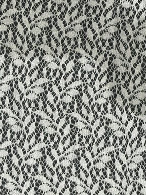 Ivory Trailing Leaf Lace - Nicole (CF)