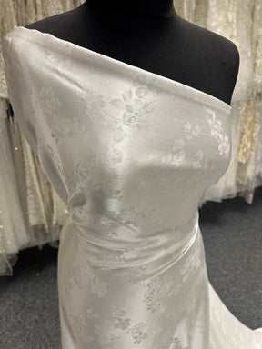 Ivory Silk Jacquard - Oakland