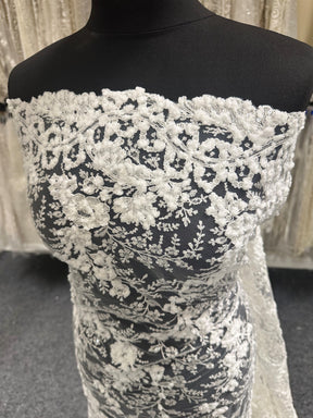 Ivory Bridal Lace - Stanza
