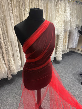 Red Tulle for Veils – Climax