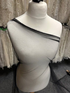 Soft Black Net Birdcage - Barrage