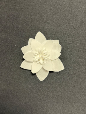 Ivory Flower Applique - Bedford (Small)