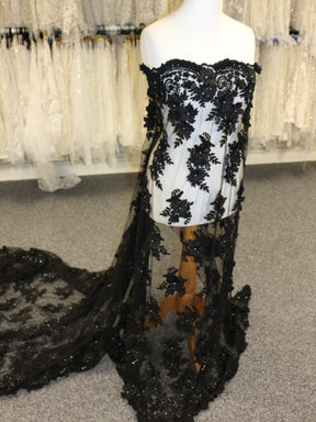 Black Beaded Lace - Quinn