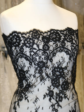 Black Corded Lace - Eloise