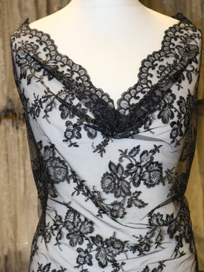 Black Raschel Lace - Jayne