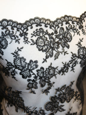 Black Raschel Lace - Pandora