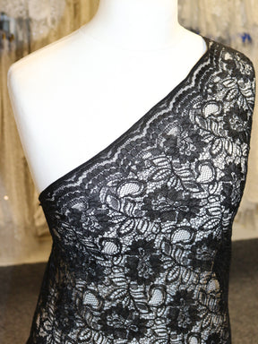 Black Corded Lace - Sinead