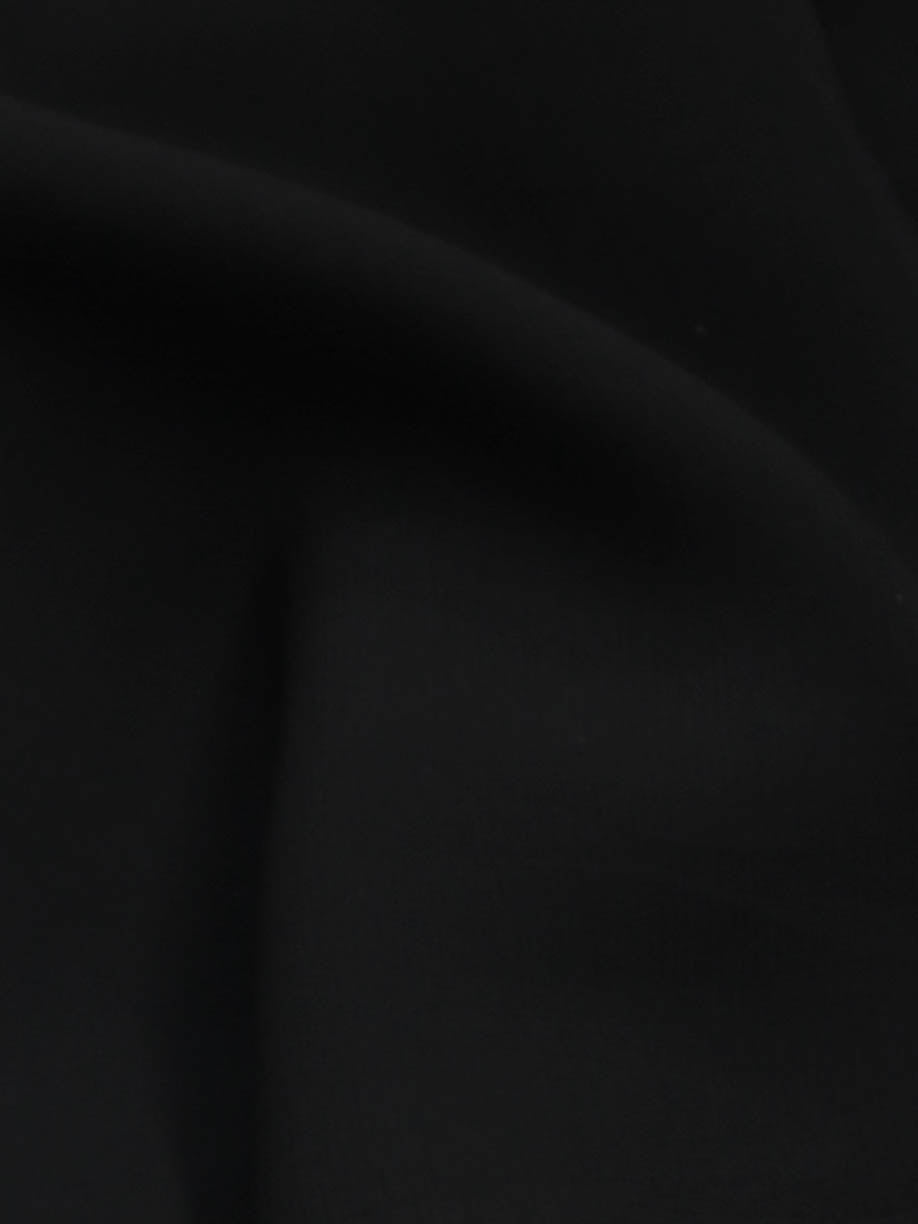 Black Polyester Chiffon - Benevolence