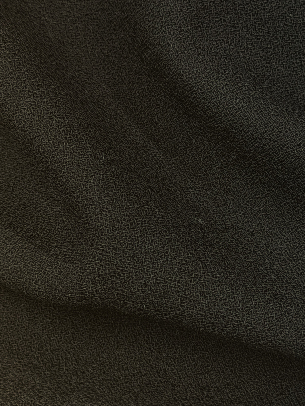 Black Italian Wool Crepe - P640