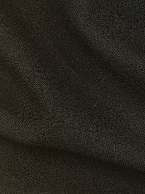 Black Italian Wool Crepe - P640