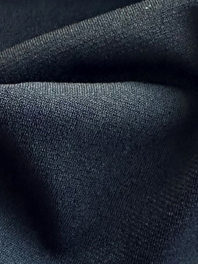 Black Polyester Stretch Jersey - Ritual