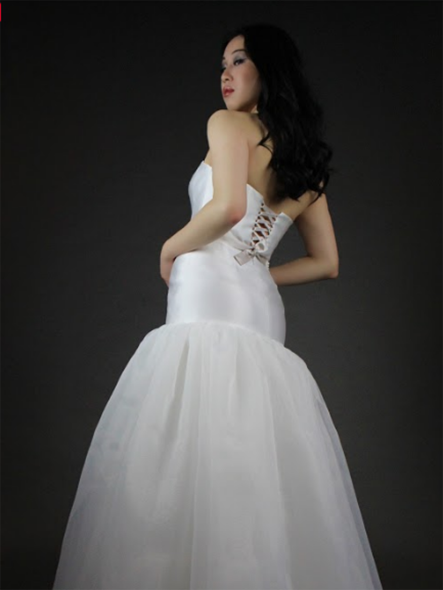 Ivory Polyester Organza - Stardust Ivory Polyester Organza - Stardust