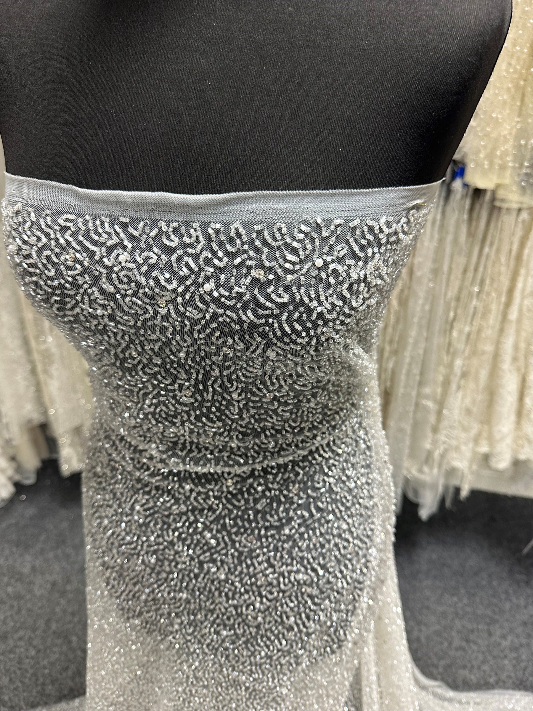 Ivory Beaded Lace - Bopha