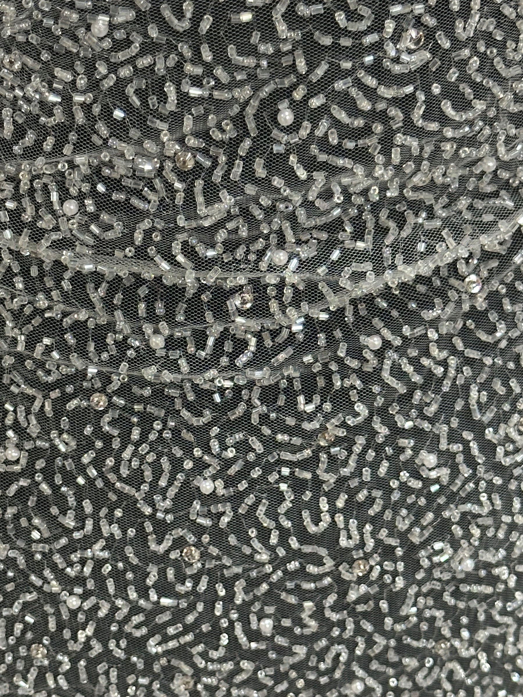 Ivory Beaded Lace - Bopha